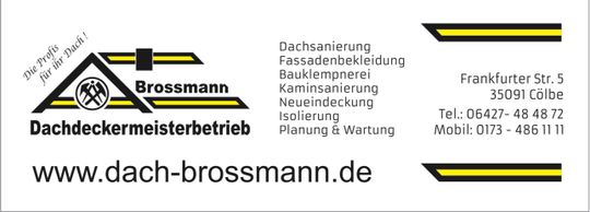 Dachdeckermeisterbetrieb Brossmann