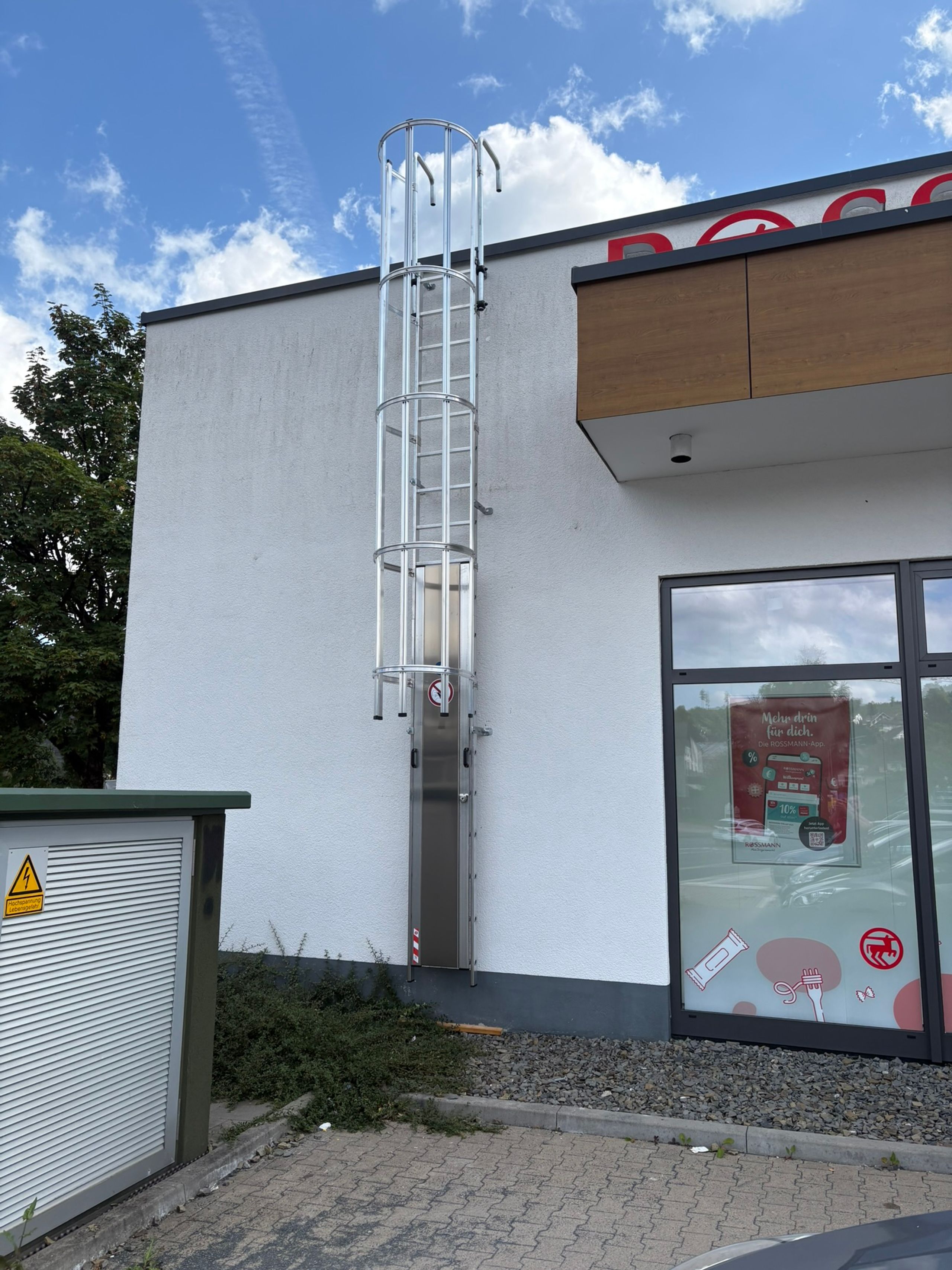 Dachaufstiege – sicherer Zugang aufs Dach