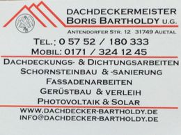 Dachdeckermeister Boris Bartholdy UG haftungsbeschränkt