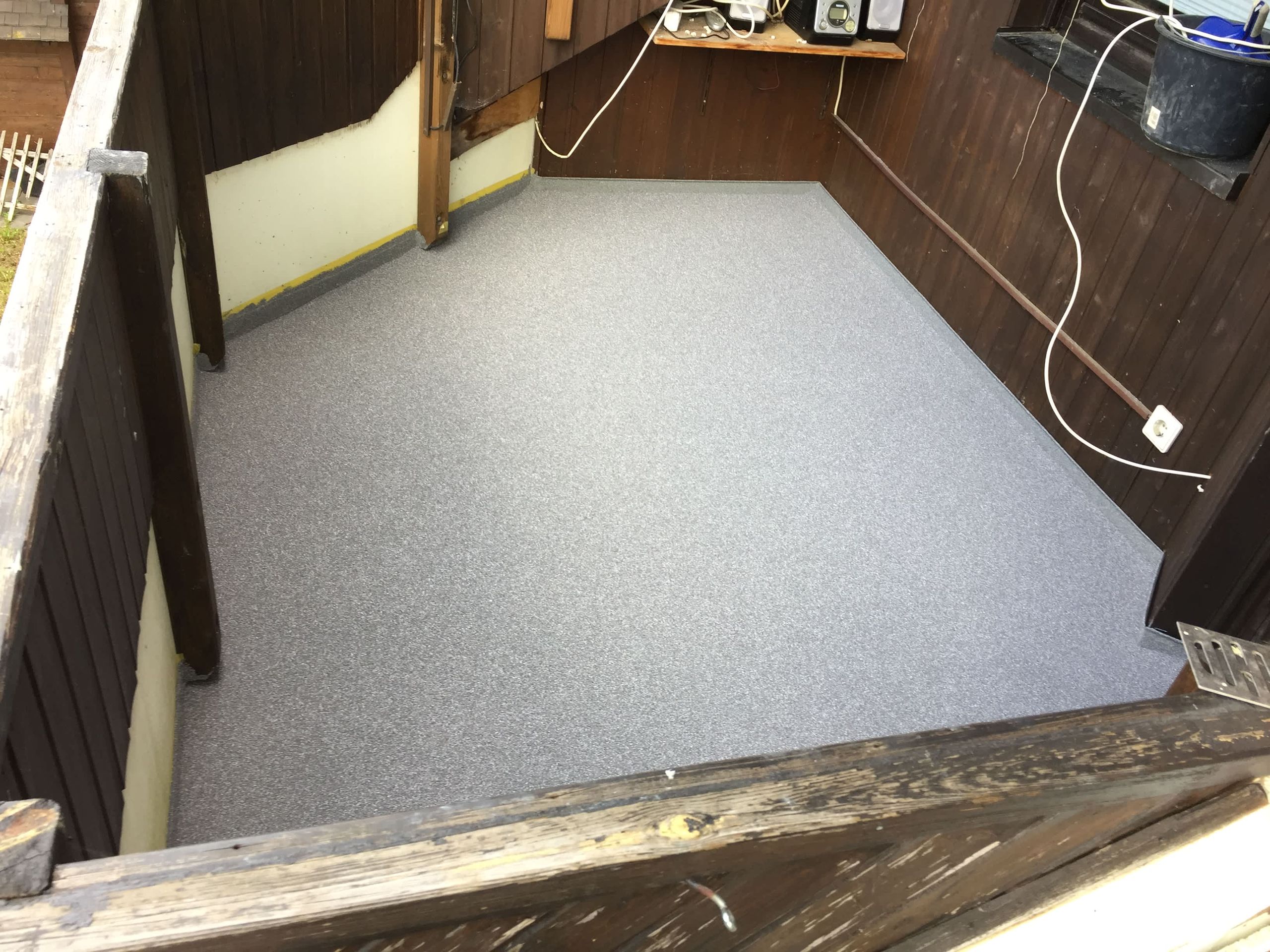 Sanierung Balkone mit Flüssigkunststoff