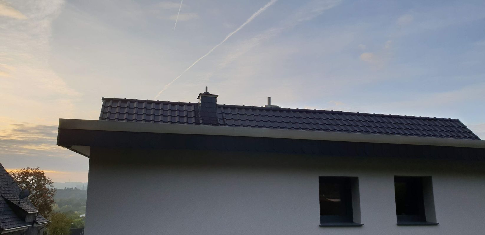 Klempnererarbeiten am Dach